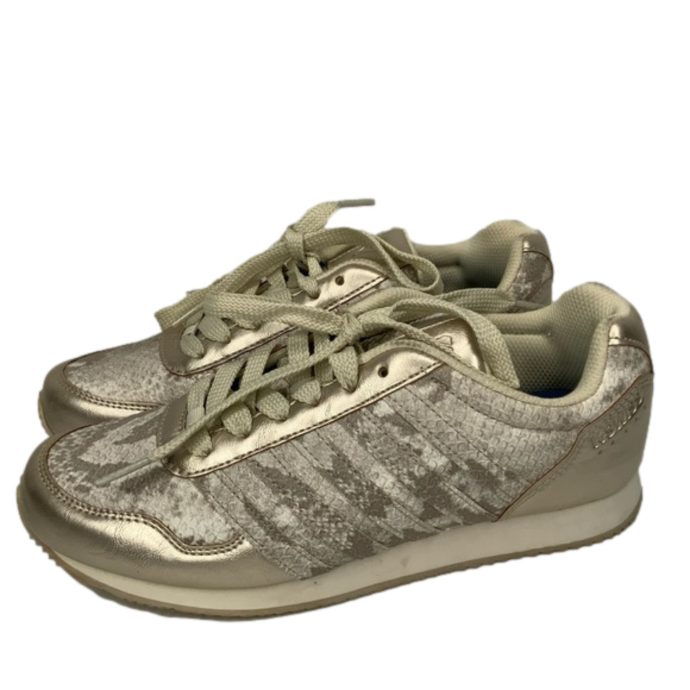 K swiss silver sneakers.‎